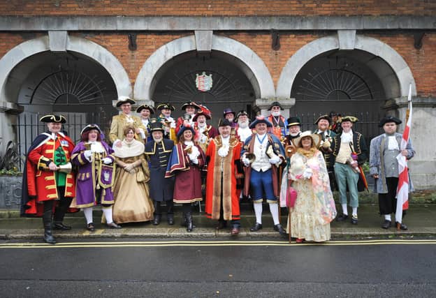 The 71st National Town Criers' Championships in Rye on October 12 2024.