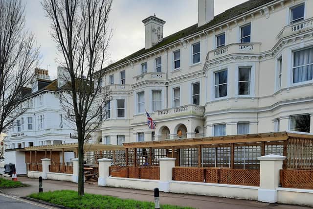 Eastbourne hotel garden development plans refused and appeal dismissed (photo from EBC)