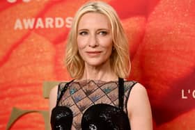 Lord of the Rings star Blanchett and her partner Andrew Upton sought planning permission to build 90 panels on agricultural land to the south of their East Sussex Victorian mansion in January 2023. (Photo by Noam Galai/Getty Images)