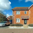 This detached four-bedroom house on the Kingley Gate development has come on the market at £490,000