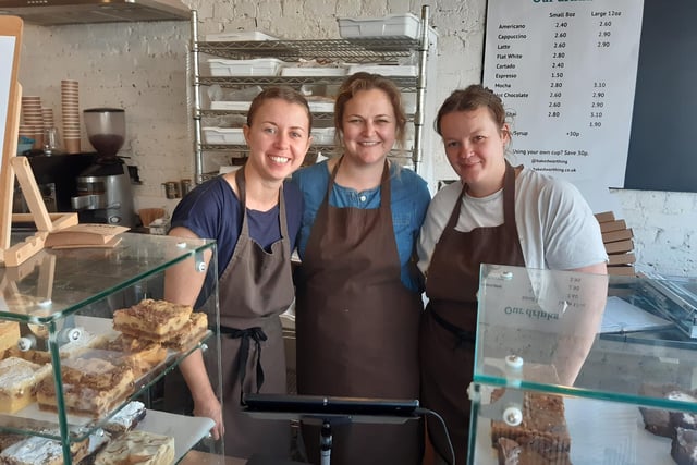 Lauren Roffey and the team at Baked. Picture: Katherine HM