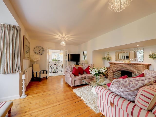 This impressive four-bed home in Salvington Hill, Worthing, is on the market for £850,000