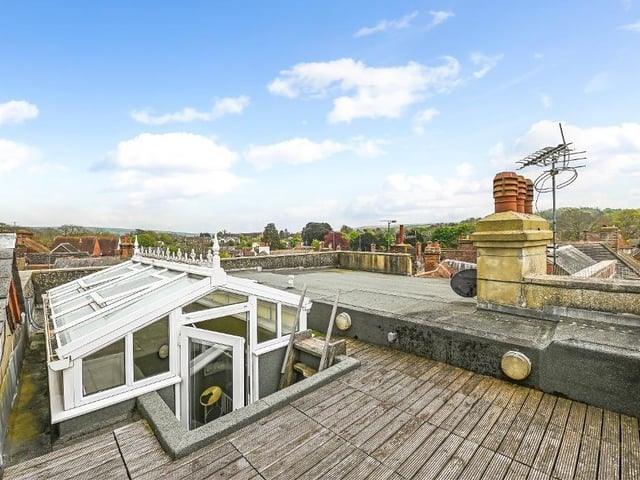 This town house really is quite special, converted from the former court house in Steyning. It has come on the market with estate agent Hamilton Graham at £1.6million.