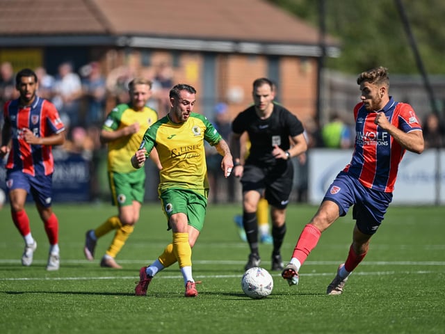 Horsham FC earned a well-deserved point against National League South leaders Dagenham & Redbridge at the Fusion Aviation Community Stadium on Saturday