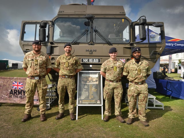 Airbourne 2025: Static displays on Western Lawns on August 14.