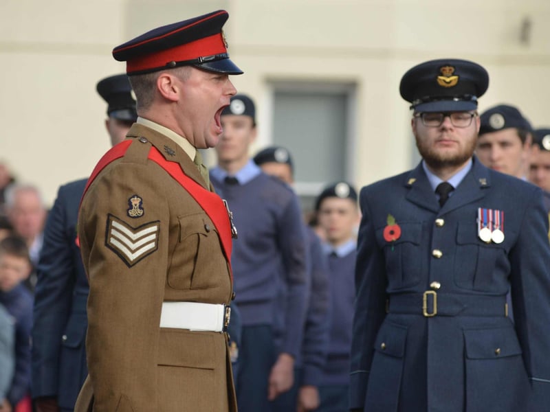 Eastbourne Remembrance Sunday on November 9 2025.