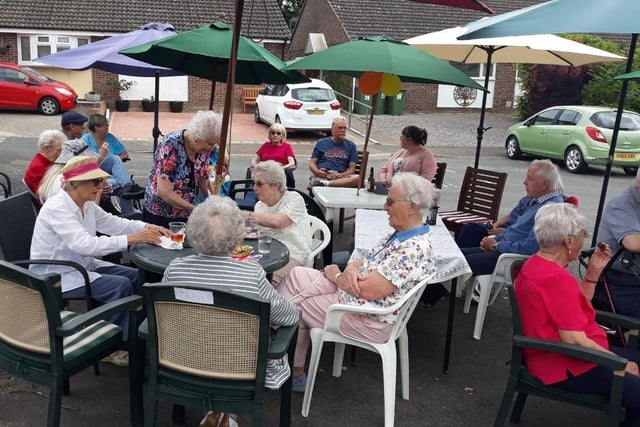 Residents in Woodlands Way, Southwater, had fun at their street party.