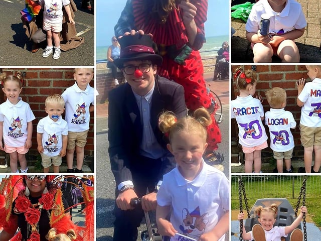 Eastbourne's jubilee celebrations - Claire Warrington at Eastbourne Carnival