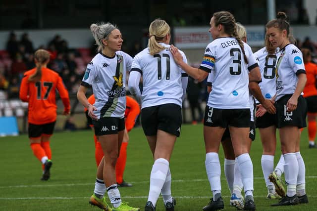 Lewes Women won at Southampton in the league but are out of the Conti Cup | Picture: James Boyes
