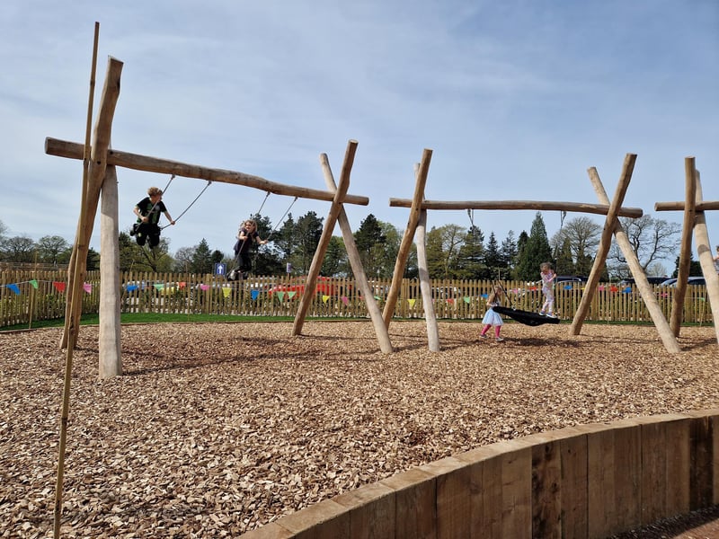 Leonardslee Lakes and Gardens has a new playpark