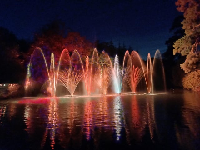 Leonardslee Illuminated is on now and runs on selected dates until December 21, 2023