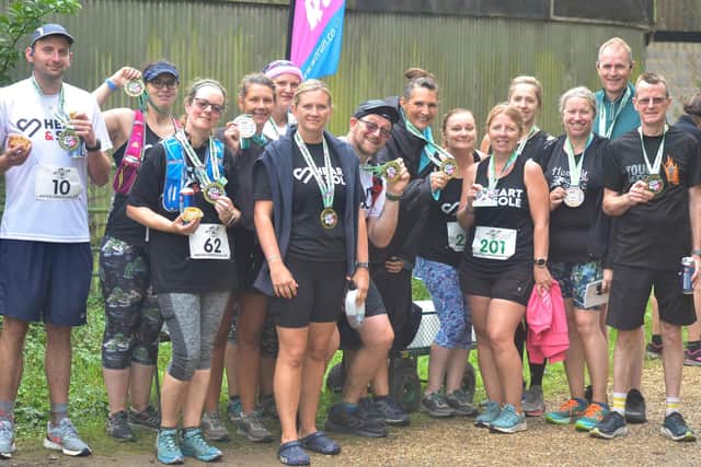 Heart & Sole Runners at the Bates Green Gallop | Picture - contributed