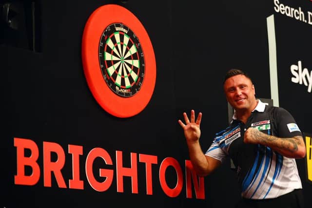 Gerwyn Price won the Brighton round of the 2023 Premier League at the Brighton Centre