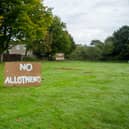 No allotments protest from earlier this year