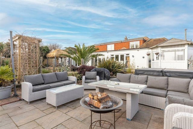 Large sun terrace with plenty of space for entertaining