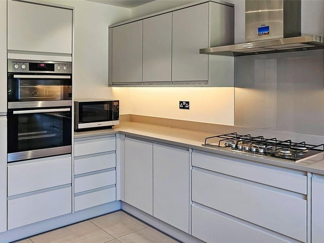 This stunning four-bedroom executive home has come on the market in Littlehampton with Graham Butt priced at £685,000. The detached house was built in St Winefrides Road in 2017 and this is the first time it is being offered to the market since new.