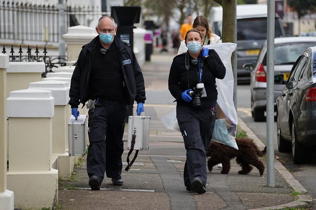 In Pictures: ‘Significant number’ of cannabis plants found at Eastbourne house