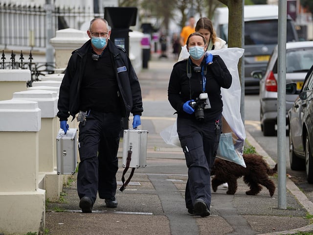 In Pictures: ‘Significant number’ of cannabis plants found at Eastbourne house