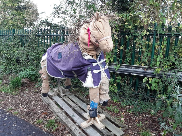 Spectacular scarecrows on display in the Ferring Scarecrow Festival 2022