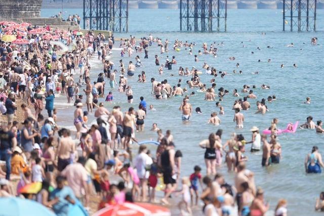 Brighton has ranked as the most loved beach in the UK, according to a new study. Picture: Eddie Mitchell