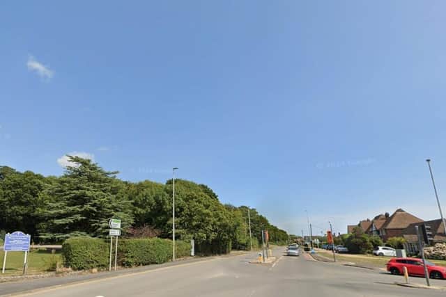 An incident was reported on Rattle Road, Stone Cross, at about 2pm. Photo: Google Street View