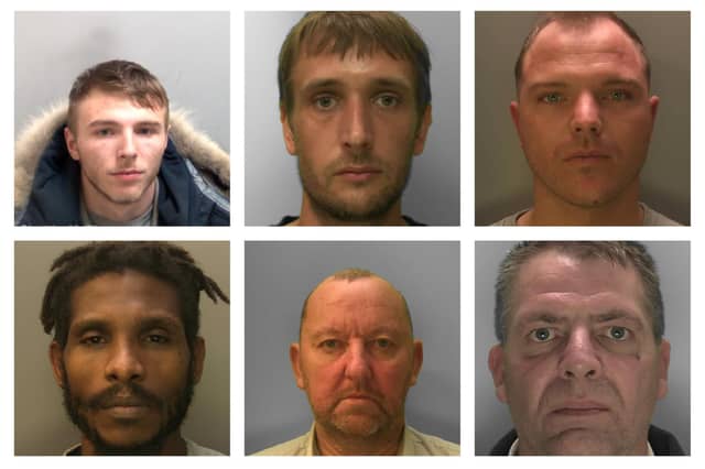 These are some of the most serious, high-profile and prolific offenders who were jailed in the ninth month of 2023.