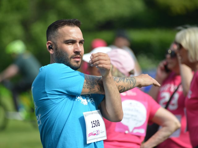 Hastings Race for Life 2023 in Alexandra Park.