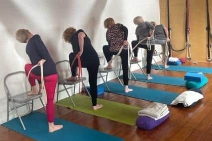There are classes every day at Just Yoga in Worthing and students of all ages and abilities are welcome