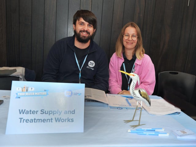 Southern Water's Your Water Matters event at Stade Hall in Hastings on September 5 2024.
