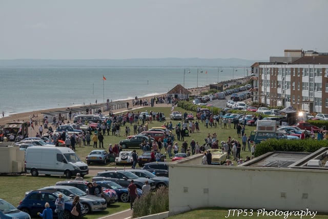 The Platinum Jubilee weekend: The Bexhill 100 Motoring Club had a vehicle from every year of the Queens reign. Photo by Jeff Penfold.
