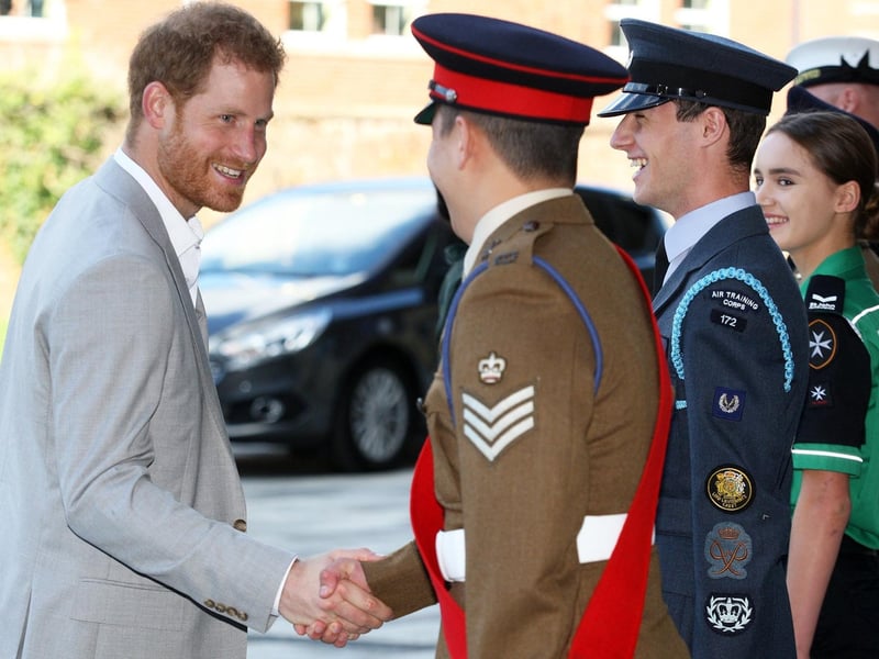 DM18100197a.jpg. Harry and Meghan, the Duke and Duchess of Sussex, open the University of Chichester's Tech Park. Photo by Derek Martin Photography