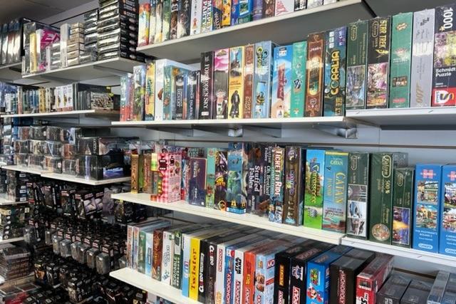 Galleon Games, just some of the board games offered