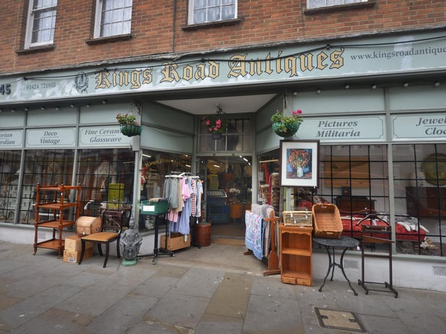 Kings Road Antiques pictured in August 2022, which where BAYTE is now.