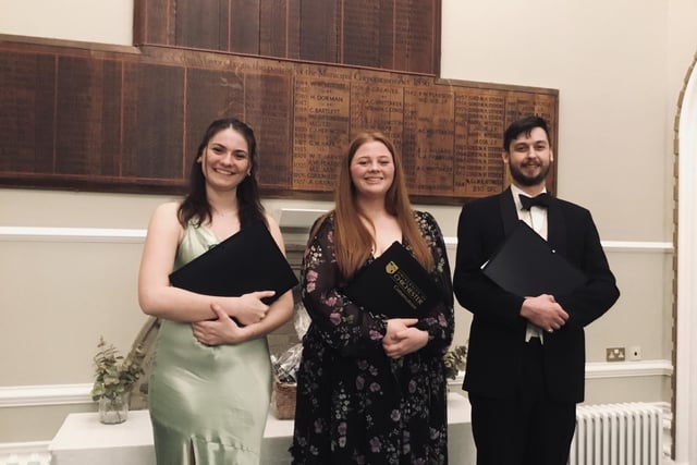 Arundel Cathedral Choral Scholars - Ella Blair, Claire Gale, Sam Hancock