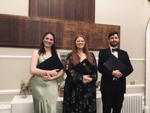 Arundel Cathedral Choral Scholars - Ella Blair, Claire Gale, Sam Hancock