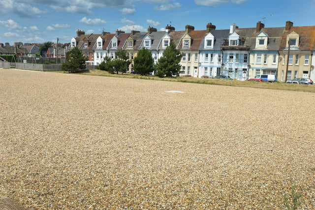 Car park attached to The Old Bathing Pool Site in St Leonards pictured on June 22 2023. 