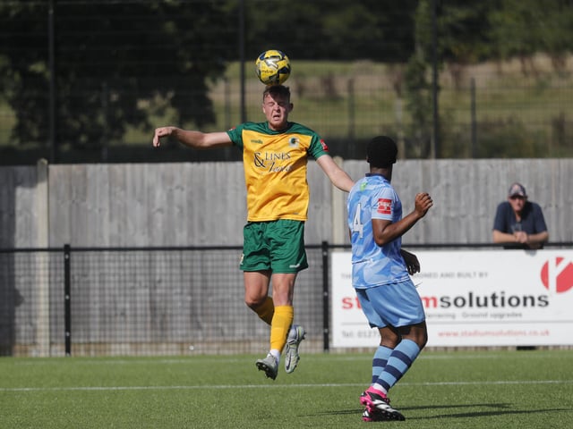 Action from Horsham's win over Cheshunt in the Isthmian premier division
