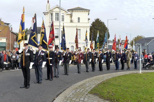 Eastbourne Remembrance Sunday 2022 (Pic by Jon Rigby)