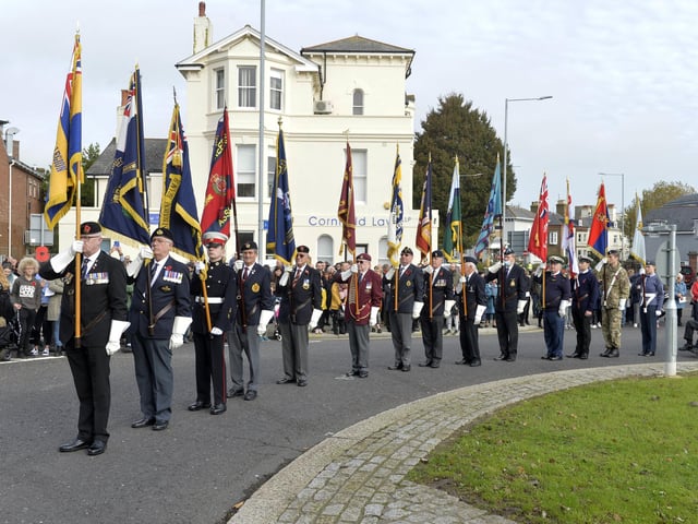 Eastbourne Remembrance Sunday 2022 (Pic by Jon Rigby)