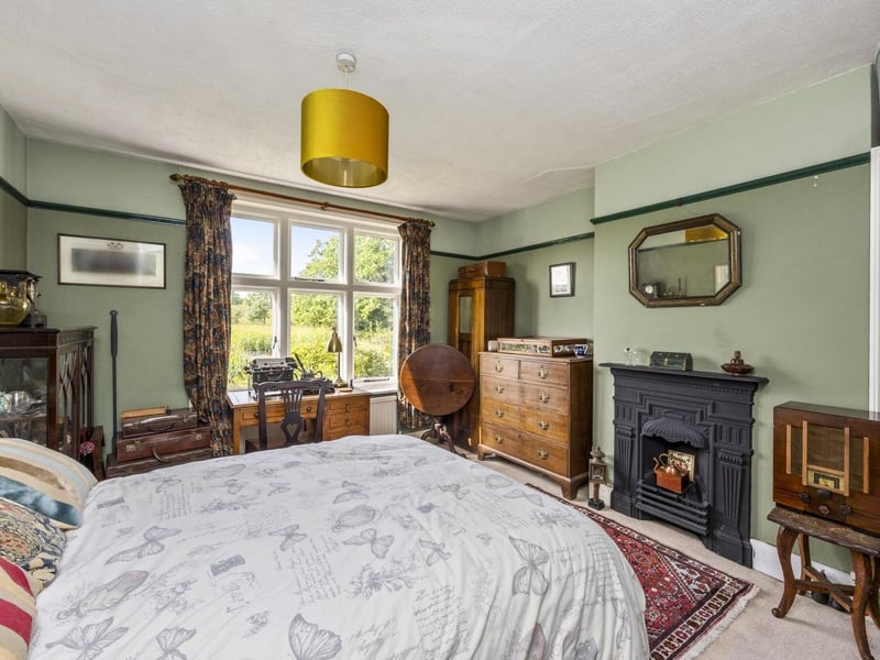 One of the four spacious double bedrooms. Photo: Yopa