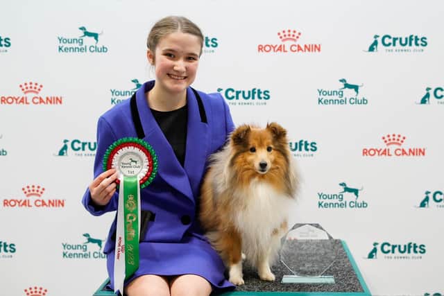 A 15-year-old from Horsham has won big at Crufts this year with her beloved dog.