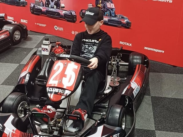 Ronnie Deacon, 11, a go-kart racer from Shoreham has taken the sport by storm in just one year