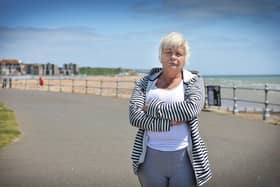 Leona Moon pictured on Bexhill seafront.