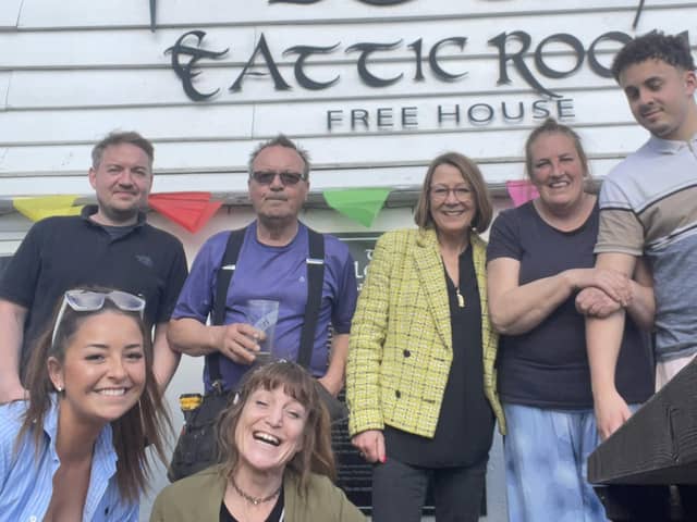 The Plough & Attic Rooms at Rusper is celebrating its relaunch under new owners Kat and Stuart