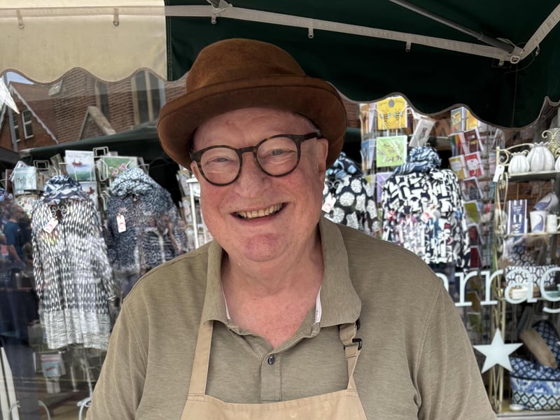 Angus from Bookham Hanson, makers of Sussex Charmer cheese