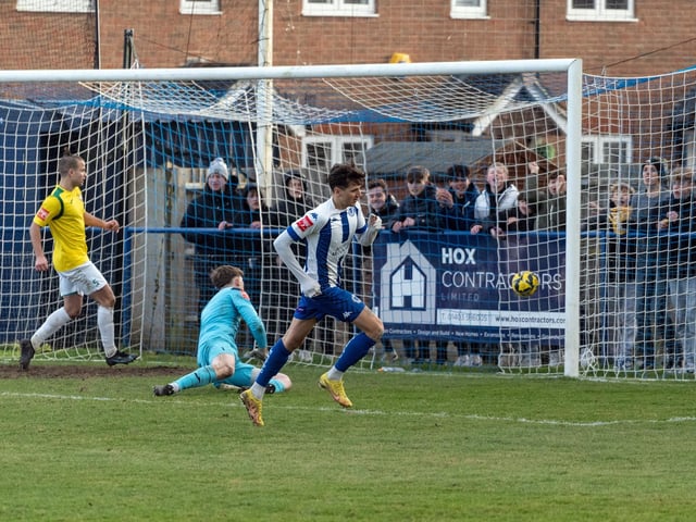 It finished 2-2 v Corinthian as Haywards Heath Town played their first game under Jay Lovett