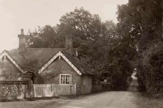 The tollhouse at Wiston where Moses and Elizabeth Maple lived