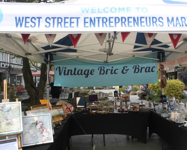 A new antiques and collectables market is getting set to launch in West Street, Horsham