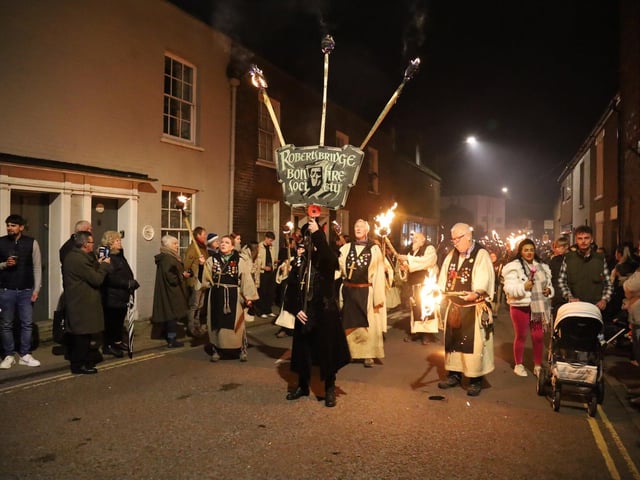 Rye Bonfire 2024. Photo by Andrew Clifton