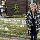 Lewes MP Maria Caulfield attended a meeting about Ditchling road safety at Ditchling Village Hall on Saturday, February 3